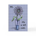 'Odd Flower' Card