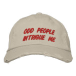 ODD PEOPLE EMBROIDERED HATS