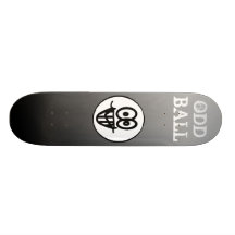 ODDBALL Ghosts Skate Board Deck