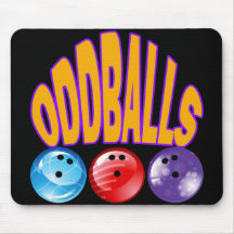 ODDBALLS - BOWLING TEAM NAME MOUSE PADS