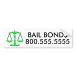 oddRex bail bonds bumper stickers