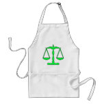 oddRex scales of justice aprons