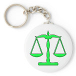 oddRex scales of justice keychains