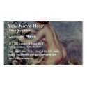 Ode To Flowers (After Anacreon) By Pierre-Auguste business cards