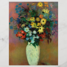 Odilon Redon's Vase with Flowers (1914) Flyers