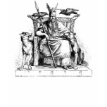 Odin Sketch Norse Gods Nordic Viking Tee t-shirts