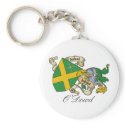 O'Dowd Family Crest keychains