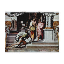 Odysseus And The Daughter Of Cadmus Post Card