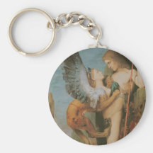 Oedipus and the Sphinx Keychains
