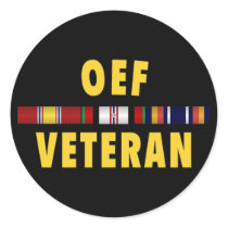 OEF Vet Sticker