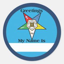 OES Greetings Sticker