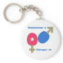 Oestrogen Ping Pong keychains