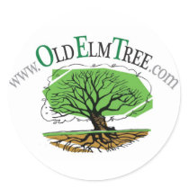 OET round sticker