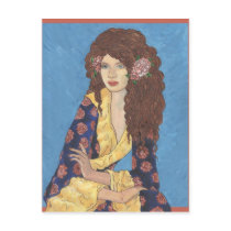 Of Cabbage Roses And Queens Post Card