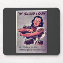 Of Course I Can! Mouse Pad