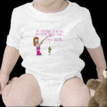 Of Course I Fish Better Than You... t-shirts