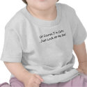 OF COURSE IM CUTE JUST LOOK AT MY DAD t-shirts