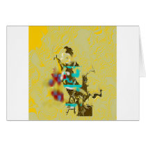 Off Course Greeting Card