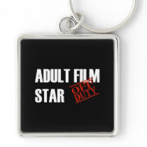 OFF DUTY ADULT FILM STAR DARK KEY CHAINS