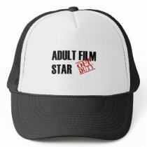 OFF DUTY ADULT FILM STAR LIGHT HATS