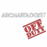 Off Duty Archaeologist embroidered shirts