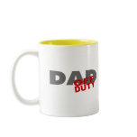 Off Duty Dad (Red) mugs