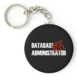 OFF DUTY DATABASE ADMIN DARK keychains