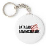 OFF DUTY DATABASE ADMIN LIGHT keychains