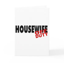 Off Duty Housewife (Blk)