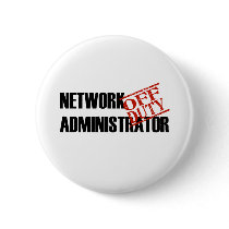 OFF DUTY NETWORK ADMIN LIGHT PIN
