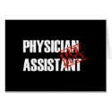 OFF DUTY PHYSICIAN ASSISTANT DARK cards