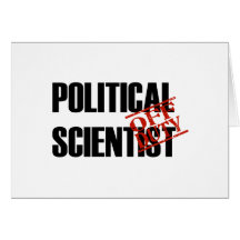 OFF DUTY POLITICAL SCIENTIST LIGHT CARDS