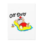Off Duty Santa (Relaxing) postcards