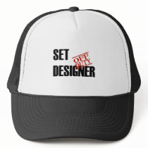 OFF DUTY SET DESIGNER LIGHT TRUCKER HAT