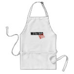 Off Duty Waitress aprons