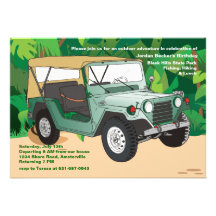 Off Road Adventure Custom Invites