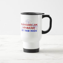 OFF THEIR MEDS COFFEE MUGS