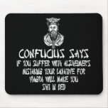 Offensive Confucius says mousepads