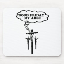 Offensive Good Friday Mouse Pad