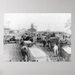 Offerle Wheat Market: 1916 Print