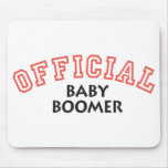Offical Baby Boomer - Red Mouse Pad