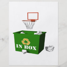 Office Basketball Flyer Design