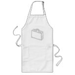 Office Briefcase or Travellers Suitcase. Sketch. aprons