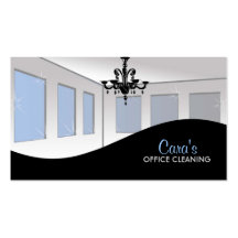 Office Cleaning Business cards