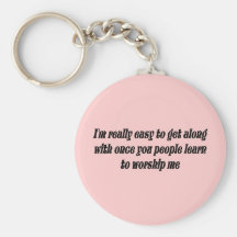 Office Humour Keychain