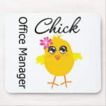 Office Manager Chick Mousepad