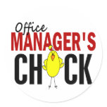 OFFICE MANAGER’S CHICK STICKERS