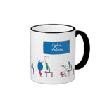 Office Pilates Mug, white