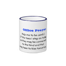 Office Prayer Coffee Mug