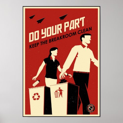 Office Propaganda: Breakroom zazzle_print